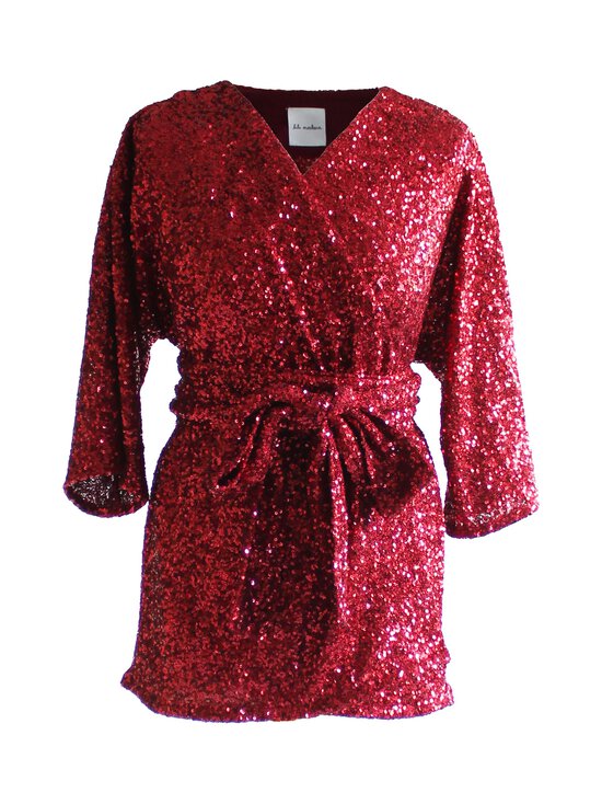 Lili Marleena - Sequin Kimono kleita ar fliteriem - RED | Stockmann - photo 1