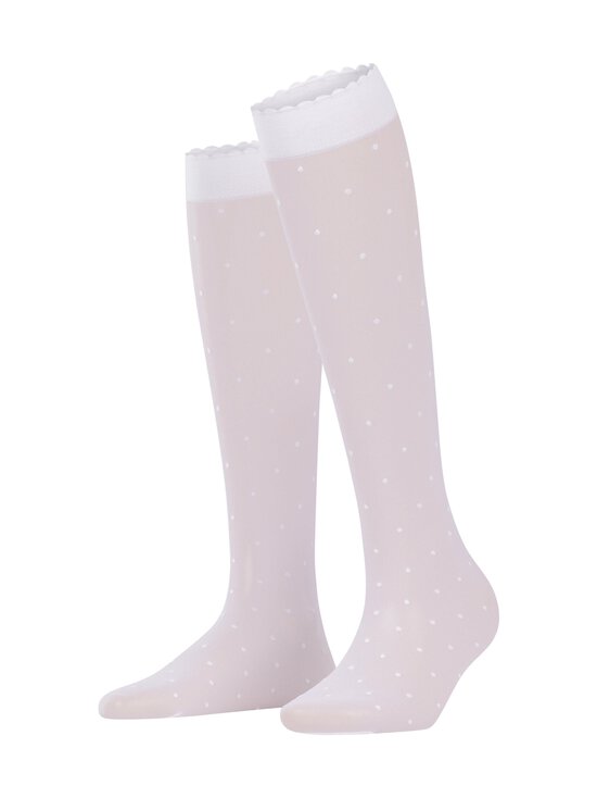 Falke - Põlvikud Knee-high Dots 15 den - 2209 WHITE - photo 1 Falke - Põlvikud Knee-high Dots 15 den - 2209 WHITE | Stockmann - photo 1