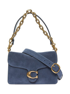 Coach - Chain Tabby Shoulder -nahkalaukku - B4/LIGHT DENIM | Stockmann