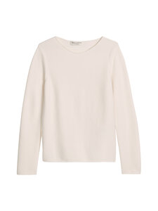 Marc O'Polo - Longsleeve Boat Neck -neule - 152 WHITE COTTON | Stockmann