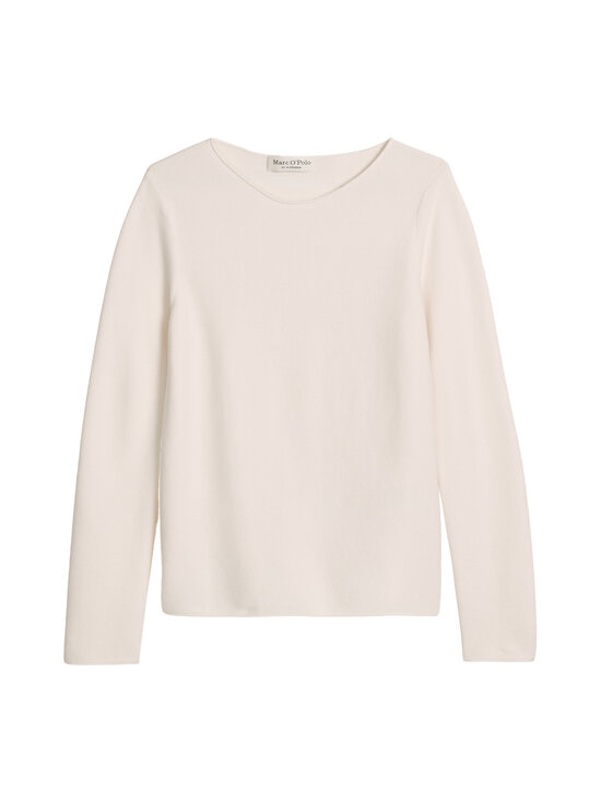 Marc O'Polo - Longsleeve Boat Neck -neule - 152 WHITE COTTON | Stockmann - photo 1
