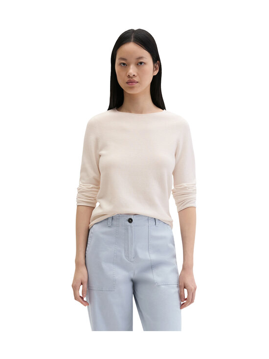 Marc O'Polo - Longsleeve Boat Neck -neule - 152 WHITE COTTON | Stockmann - photo 2