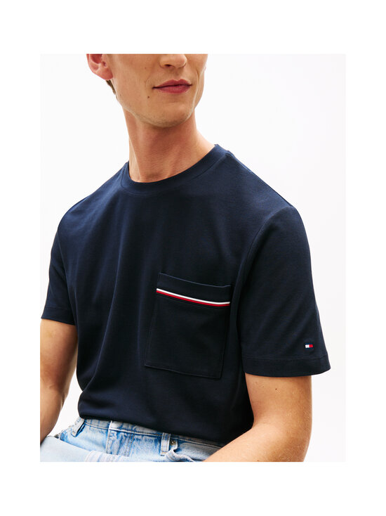 Tommy Hilfiger - Global Stripe Pocket -t-paita - DW5 DESERT SKY | Stockmann - photo 4