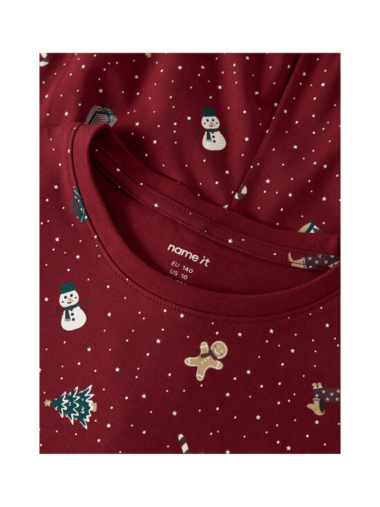 Name It - NmnVismas-pyjama - RED DAHLIA AOP:CHRISTMAS | Stockmann - photo 3