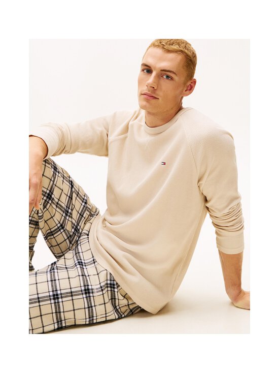 Tommy Hilfiger - Waffle Boxed -pyjama - 0SR NEWSPRINT / TARTAN NEWSPRINT | Stockmann - photo 3