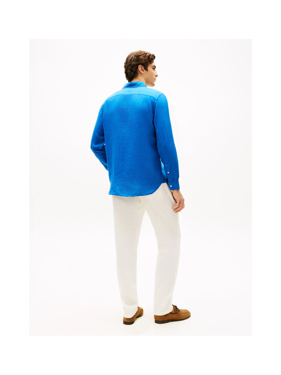 Tommy Hilfiger - Linane triiksärk Pigment Dyed Regular Fit - DCC CARBON NAVY | Stockmann - photo 3