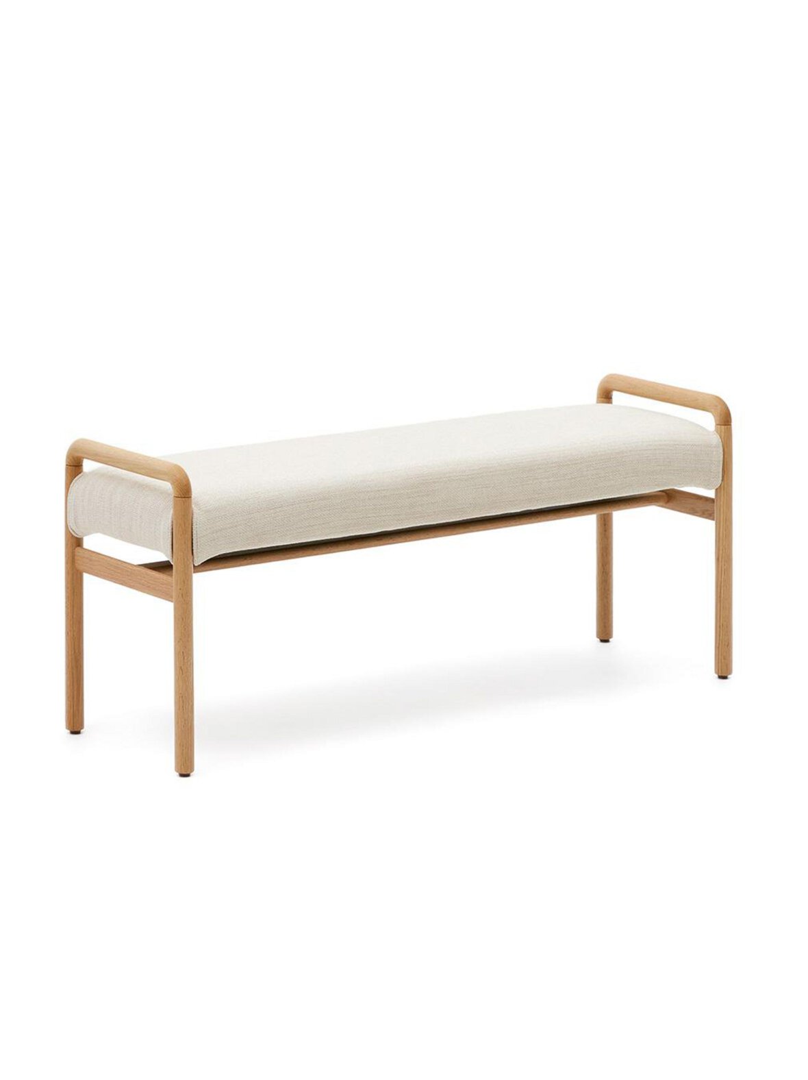 Macaret-penkki beige chenille-kangas / tammi l 120 cm