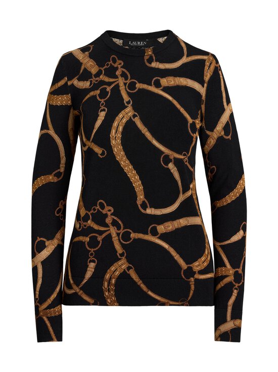 Lauren Ralph Lauren - Shavonne-neulepusero - BLACK/TAN - photo 1 Lauren Ralph Lauren - Shavonne-neulepusero - BLACK/TAN | Stockmann - photo 1
