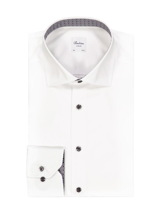 Stenströms - Slimline Cuff Contrast krekls ar apkakli - WHITE - photo 1 Stenströms - Slimline Cuff Contrast krekls ar apkakli - WHITE | Stockmann - photo 1