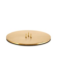 Ester & Erik - Candle Plate -kynttilänalusta - MATT GOLD | Stockmann