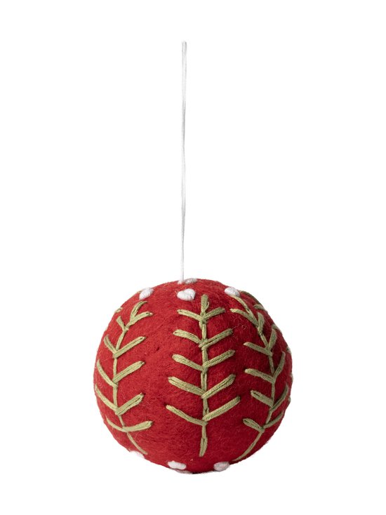 Pentik - Misteli Red filca rotājums 7 cm - RED | Stockmann - photo 1