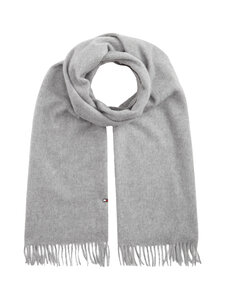 Tommy Hilfiger - Flag Cashmere kašmira šalle - P7D MEDIUM GREY HEATHER | Stockmann