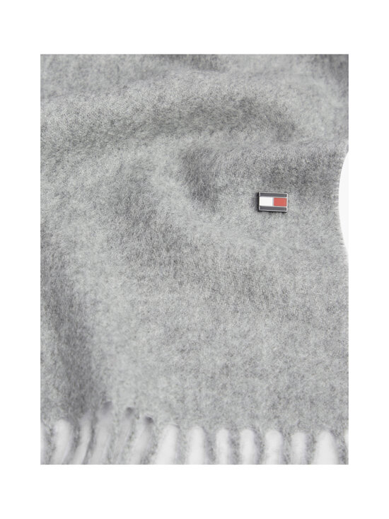 Tommy Hilfiger - Flag Cashmere kašmira šalle - P7D MEDIUM GREY HEATHER | Stockmann - photo 2
