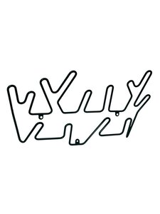 Maze - Crown-seinänaulakko - MUSTA | Stockmann