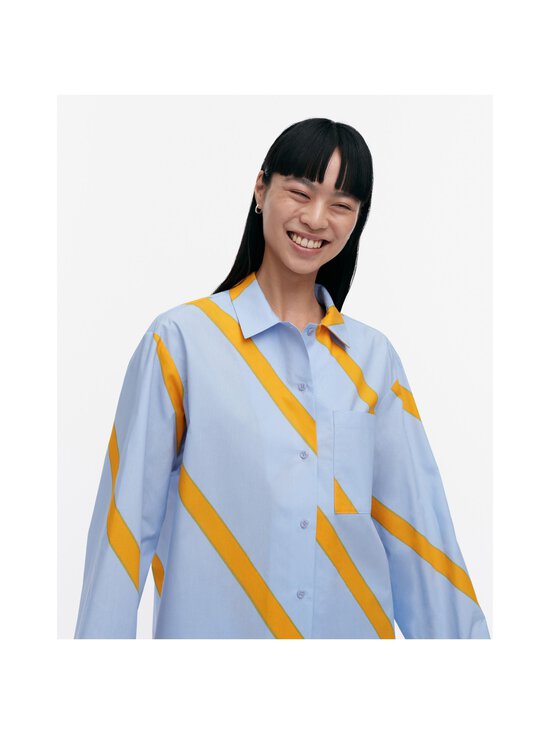 Marimekko - Pidžaamapluus Basso Heili - 520 LIGHT BLUE, YELLOW | Stockmann - photo 3