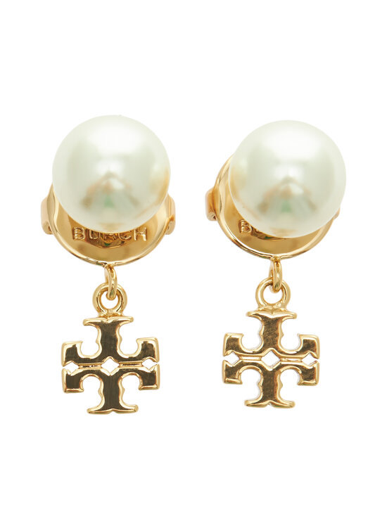 Tory Burch - Small Moondance -nappikorvakorut - 700 TORY GOLD / CREAM | Stockmann - photo 1