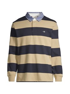 GANT - Chambray Stripe t-paita - 224 WOODY BEIGE GANT - Chambray Stripe t-paita - 224 WOODY BEIGE | Stockmann