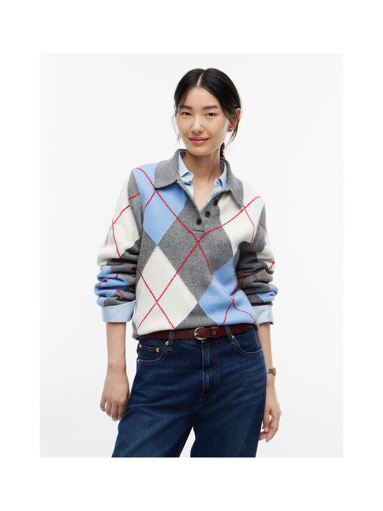 Tommy Hilfiger - Argyle Prep -neule - 0IO MEDIUM GREY HEATHER ARGYLE | Stockmann - photo 3