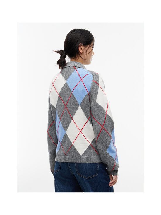 Tommy Hilfiger - Argyle Prep -neule - 0IO MEDIUM GREY HEATHER ARGYLE | Stockmann - photo 4