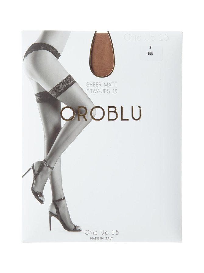 Oroblu - Chic Up -stay-up-sukat 15 Den - Naiset