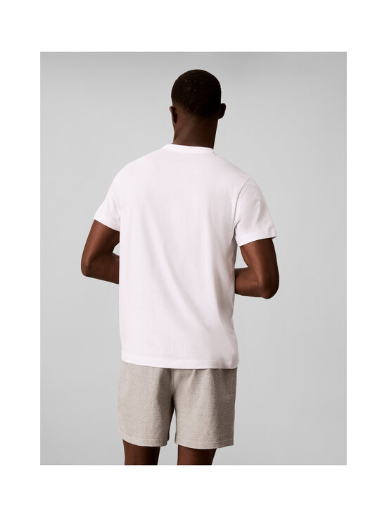 Calvin Klein Underwear - Crew Neck t-paita - LSY CLASSIC WHITE W/ BLUE NIGHTS (SPEAK | Stockmann - photo 4