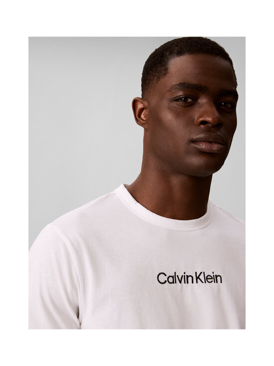 Calvin Klein Underwear - Crew Neck t-paita - LSY CLASSIC WHITE W/ BLUE NIGHTS (SPEAK | Stockmann - photo 5