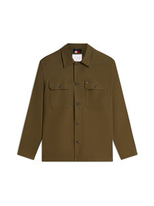 Tommy Hilfiger - Jakk Cotton Blend - RBN PLATINUM OLIVE | Stockmann