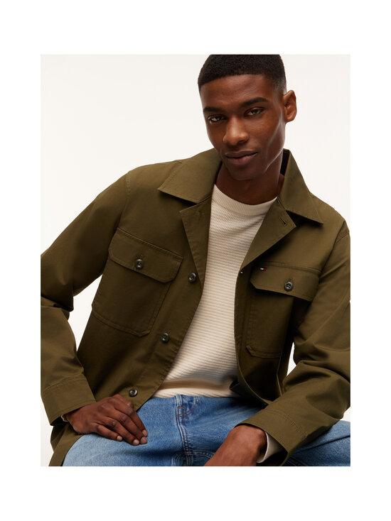 Tommy Hilfiger - Jakk Cotton Blend - RBN PLATINUM OLIVE | Stockmann - photo 5