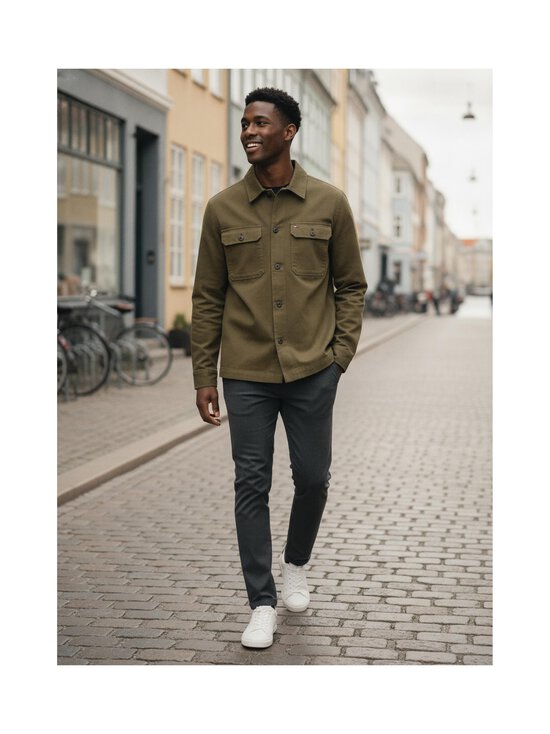 Tommy Hilfiger - Jakk Cotton Blend - RBN PLATINUM OLIVE | Stockmann - photo 6
