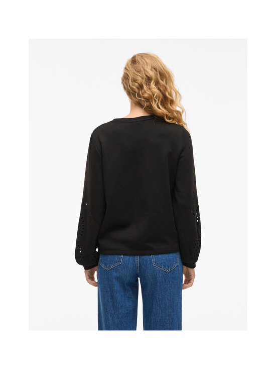 Vila - Visandy-collegepaita - BLACK | Stockmann - photo 4