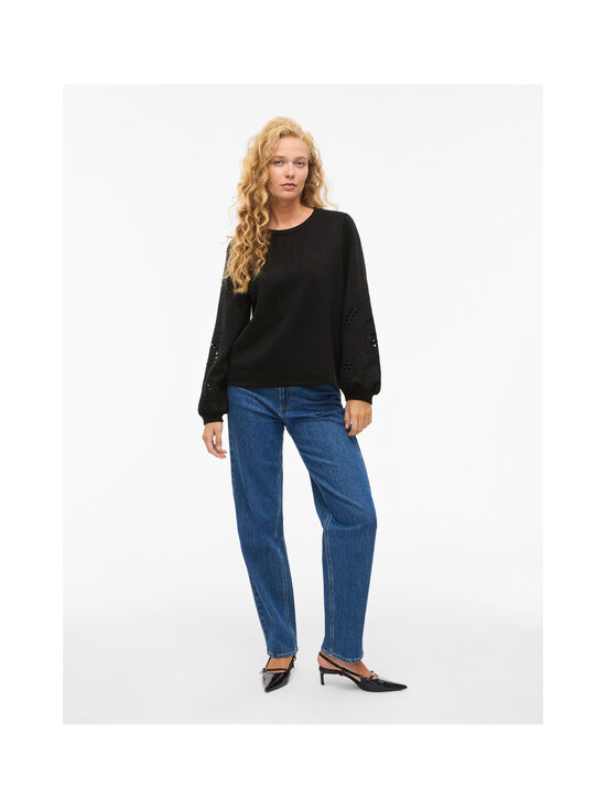 Vila - Visandy-collegepaita - BLACK | Stockmann - photo 5