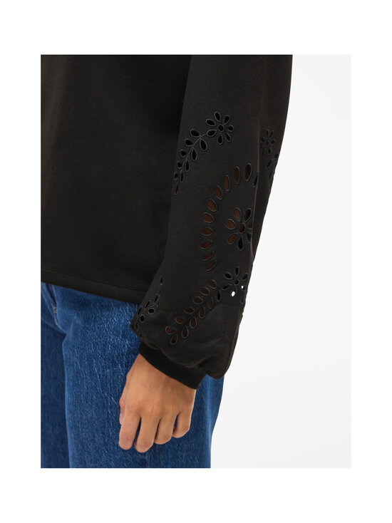 Vila - Visandy-collegepaita - BLACK | Stockmann - photo 6