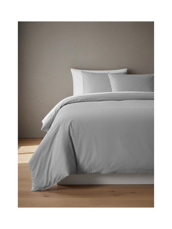 Finlayson - Uni-satiinipussilakanasetti 150 x 210 + 50 x 60 cm - LIGHT GRAY | Stockmann - photo 2