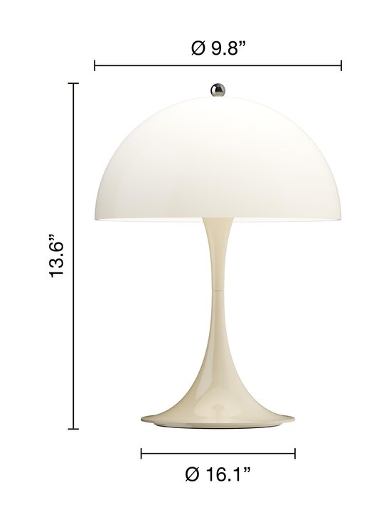 Louis Poulsen - Panthella 250 Portable -pöytävalaisin 250 x 335 mm - OPAL BEIGE - photo 2 Louis Poulsen - Panthella 250 Portable -pöytävalaisin 250 x 335 mm - OPAL BEIGE | Stockmann - photo 2