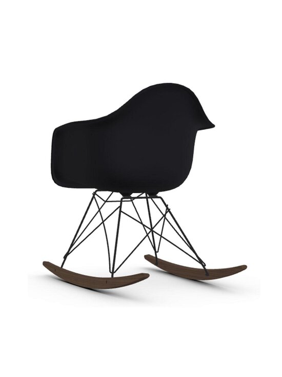 Vitra - Eames RAR RE -keinutuoli deep black/musta/tumma vaahtera - BLACK | Stockmann - photo 3