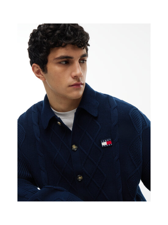 Tommy Jeans - Kardigan Stripe Cable - C1G DARK NIGHT NAVY | Stockmann - photo 2