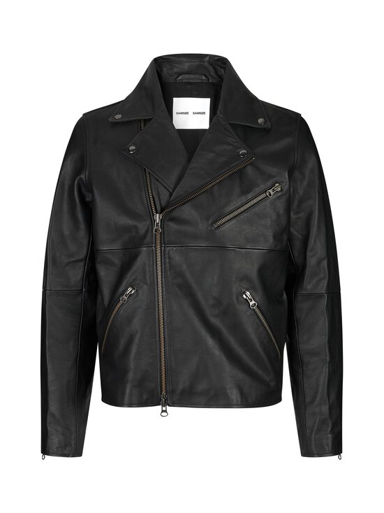 Sacobain Biker ādas jaka