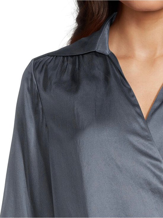 SAND Copenhagen - Posh Wrap Long - silkki-viskoosimekko - 450 LIGHT TEAL | Stockmann - photo 4