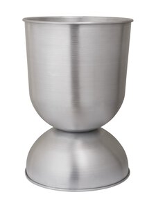 Ferm Living - Hourglass Large -ruukku - ALUMINIUM | Stockmann