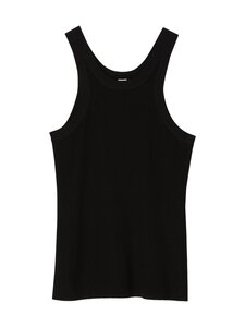 TOTEME - Curved Rib Tank -toppi - 200 BLACK TOTEME - Curved Rib Tank -toppi - 200 BLACK | Stockmann