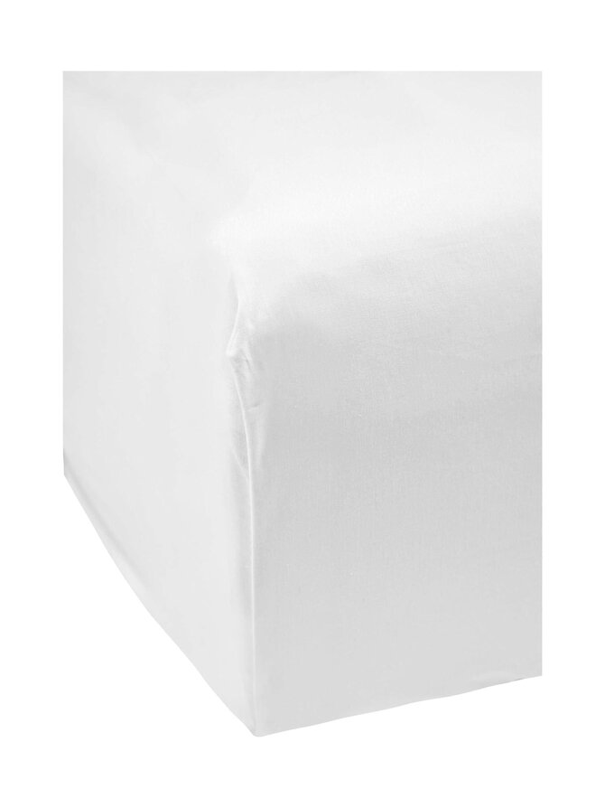 Soft White Fitted Sheet