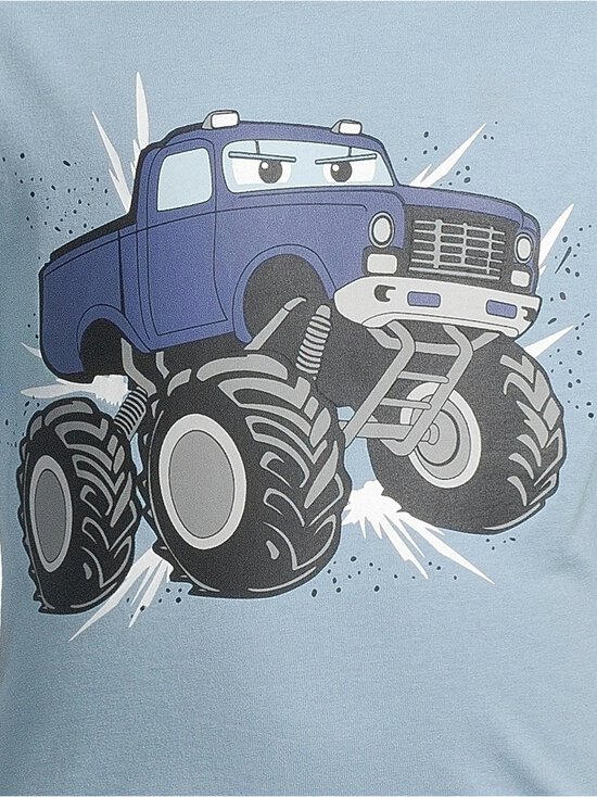 Bogi - Elmer Monster Truck T-paita - SKY BLUE - photo 4 Bogi - Elmer Monster Truck T-paita - SKY BLUE | Stockmann - photo 4