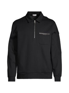 Moncler - Logo Leather -collegepaita - 779 BLUE | Stockmann