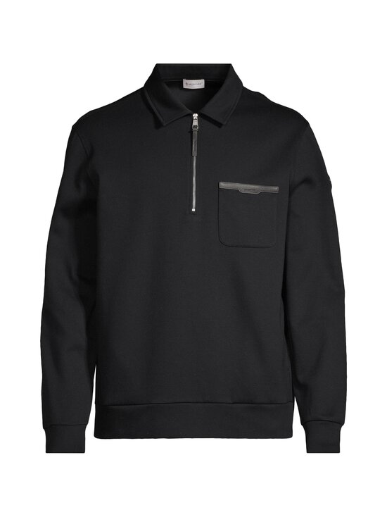 Moncler - Logo Leather -collegepaita - 779 BLUE | Stockmann - photo 1