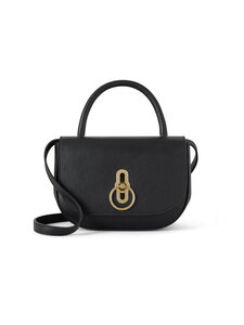 Mulberry - Small Amberley Top Handle -nahkalaukku - A100 BLACK | Stockmann
