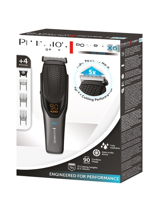 Remington - Power-X Series X6 -hiustenleikkuukone - BLACK - photo 4 Remington - Power-X Series X6 -hiustenleikkuukone - BLACK | Stockmann - photo 4