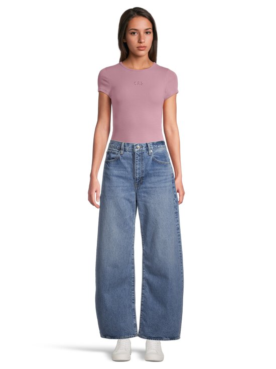 GAP - French Mod Logo t-paita - WISPY MAUVE V2 | Stockmann - photo 2