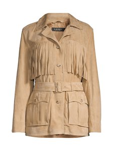 Lauren Ralph Lauren - Majaya Moto -nahkatakki - BIRCH TAN | Stockmann