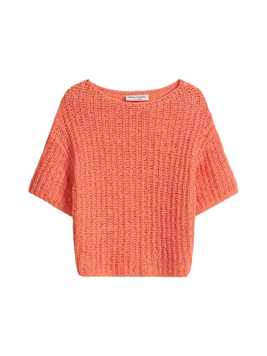 Marc O'Polo - Lyhythihainen neule - 9326 WARM ORANGE | Stockmann - photo 1