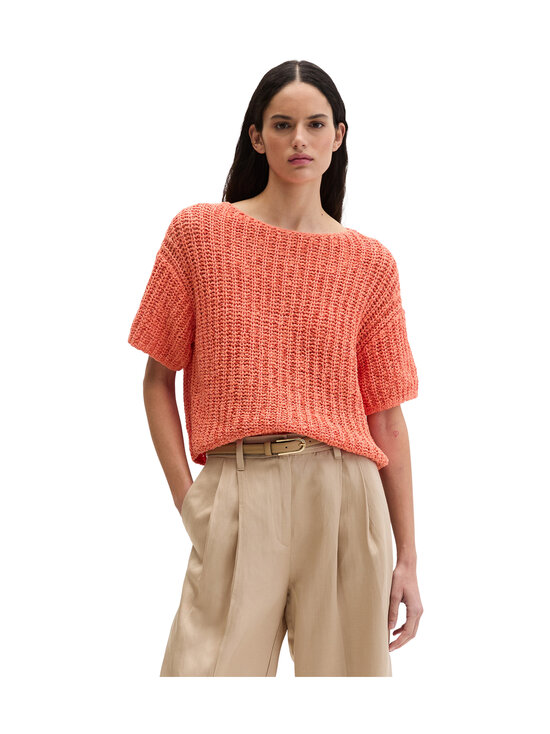 Marc O'Polo - Lyhythihainen neule - 9326 WARM ORANGE | Stockmann - photo 2